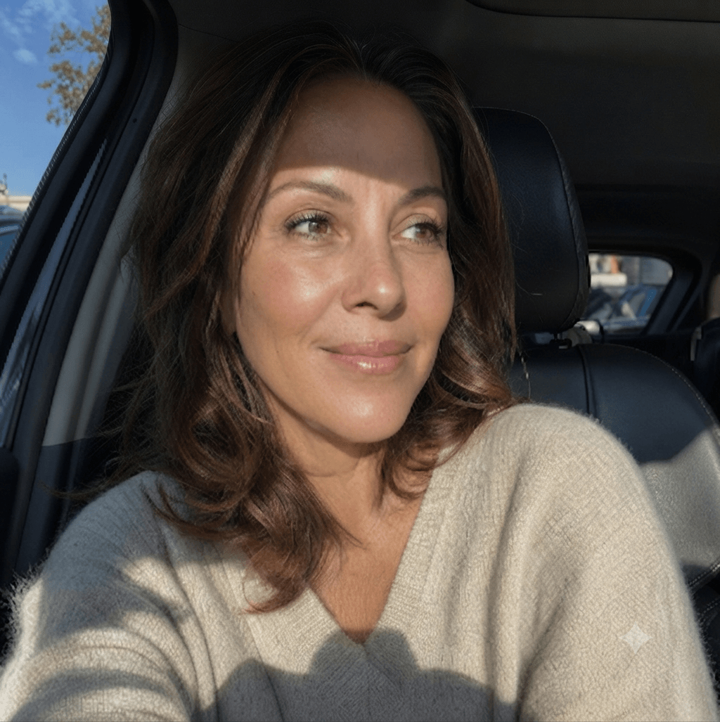Dijo que sus ojeras se veían menos hundidas